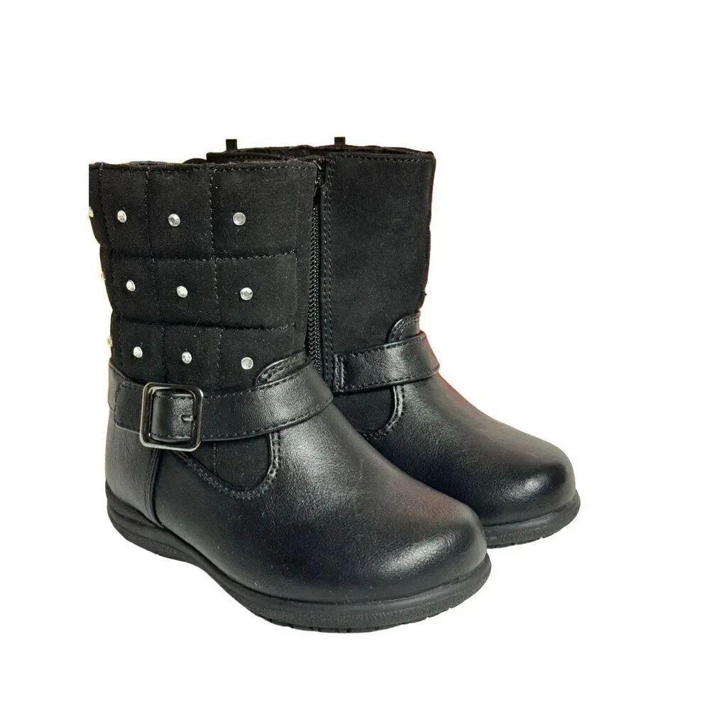 RACHEL SHOES Toddler Girls SIZE 5 CAMILLA Boots in BLACK